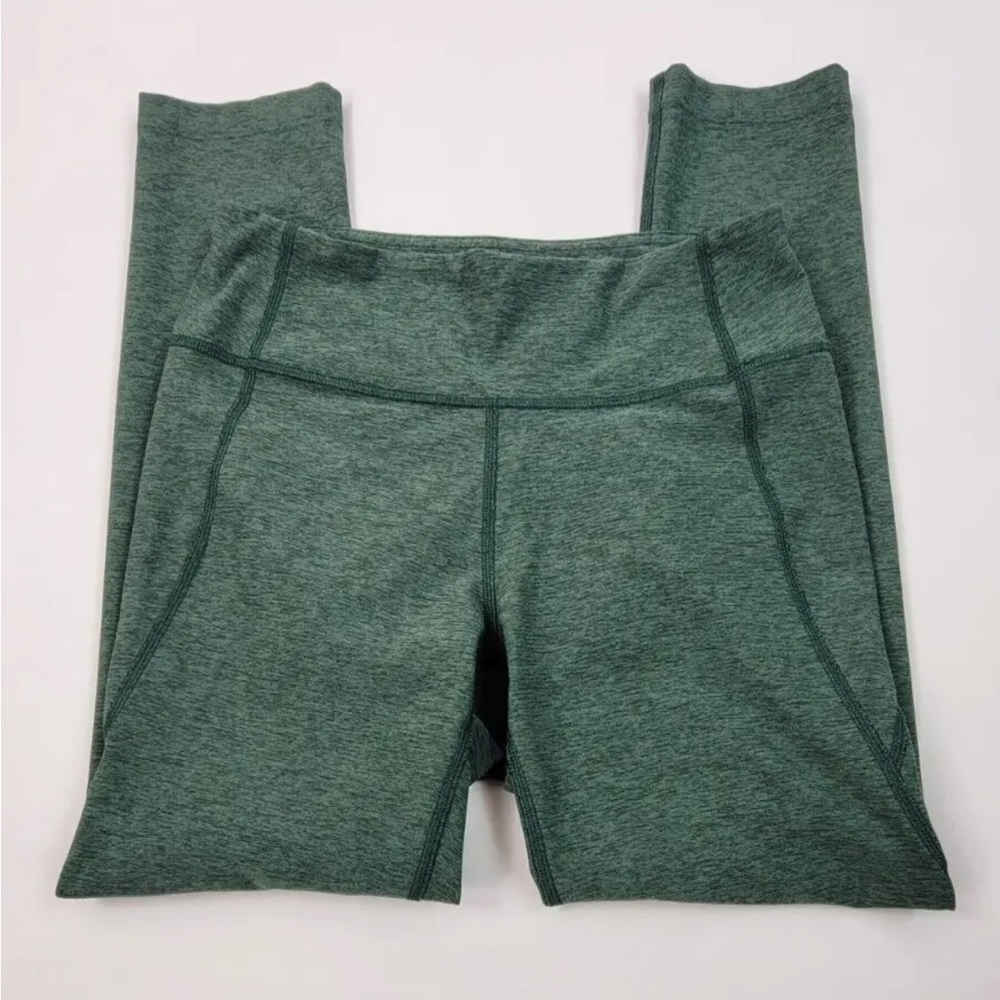 Heathered Green Outdoor Voices Compression Leggings Size Medium